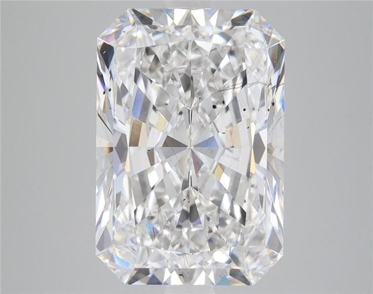 5.38ct F SI1 Rare Carat Ideal Cut Radiant Lab Grown Diamond