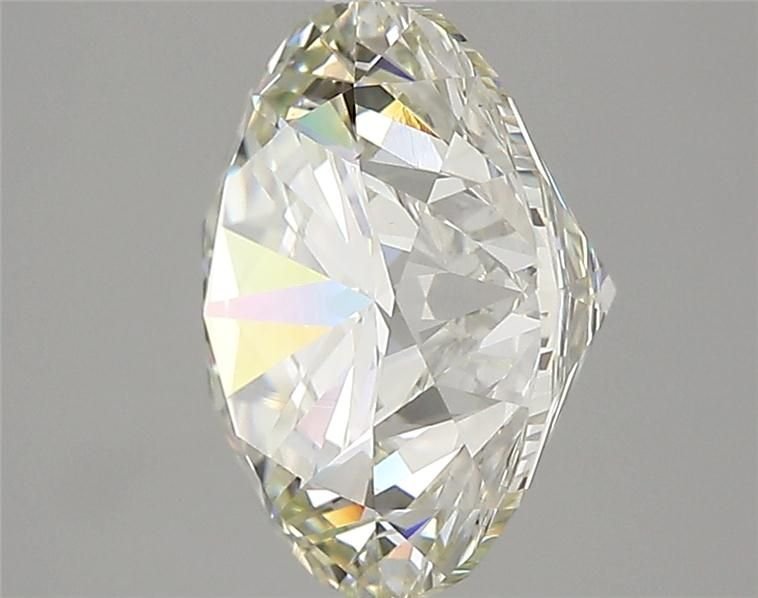 4.09ct K VS2 Rare Carat Ideal Cut Round Diamond