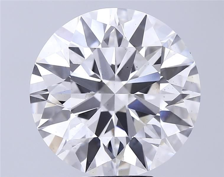 10.05ct F VS2 Rare Carat Ideal Cut Round Lab Grown Diamond