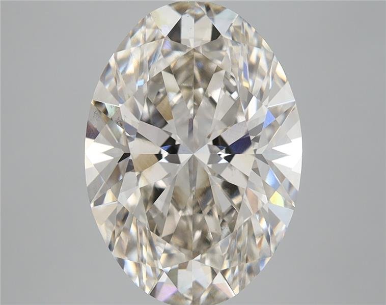 4.42ct J VS2 Rare Carat Ideal Cut Oval Lab Grown Diamond