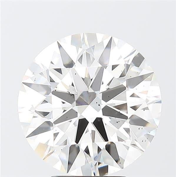 5.25ct G SI1 Rare Carat Ideal Cut Round Lab Grown Diamond