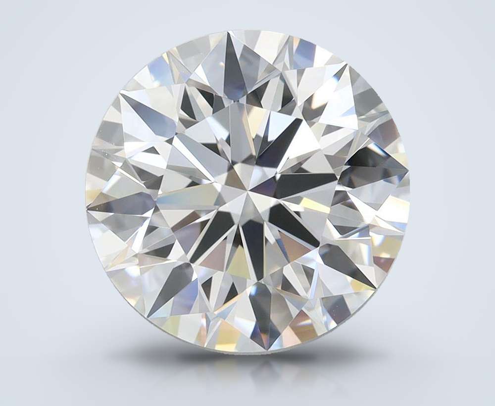 4.01 Carat Round Lab Diamond