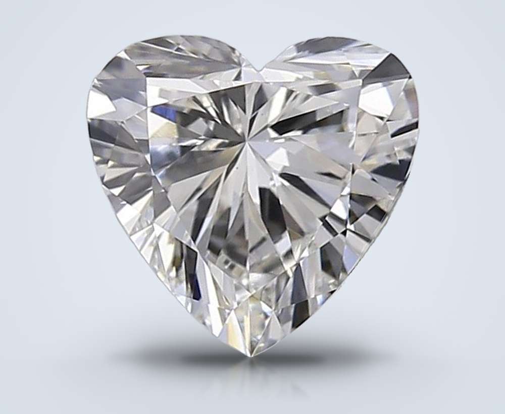 0.52 Carat Heart Lab Diamond