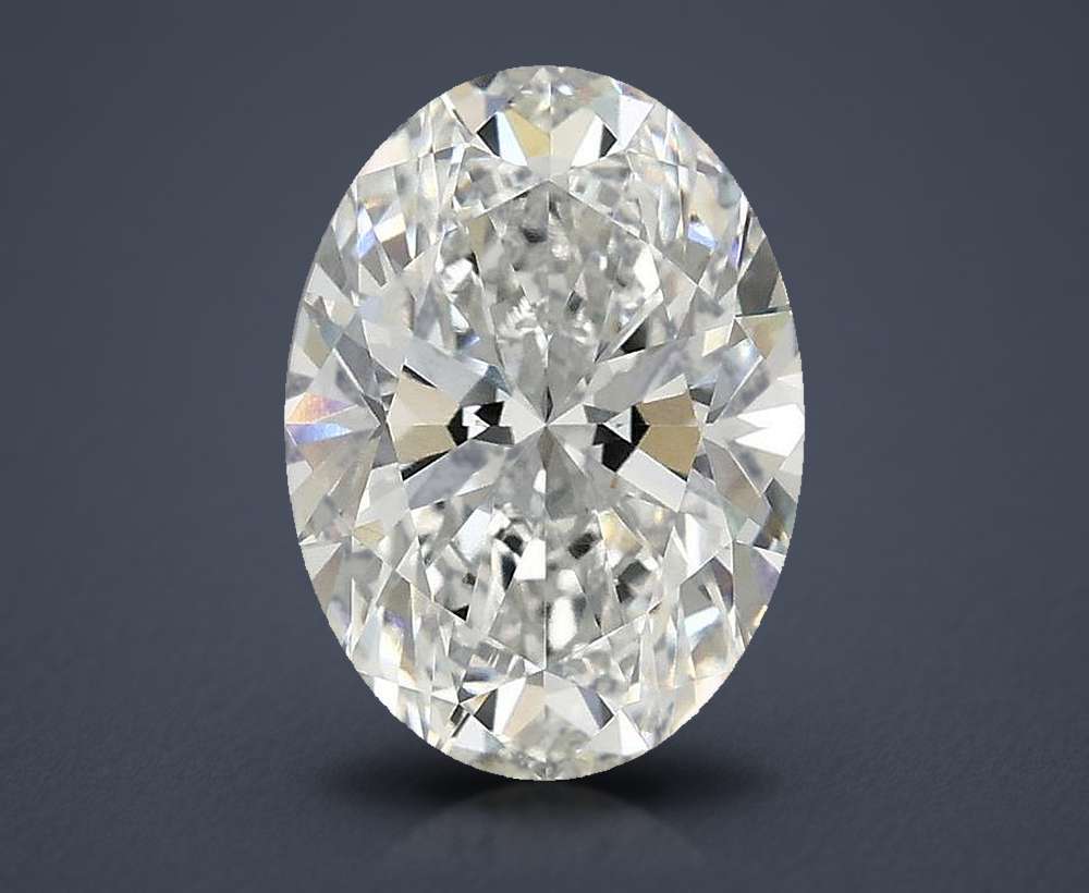 2.52 Carat Oval Lab Diamond