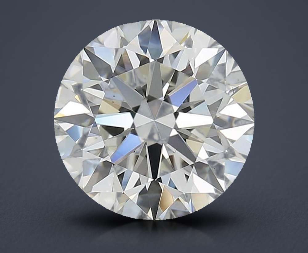 2.80 Carat Round Natural Diamond