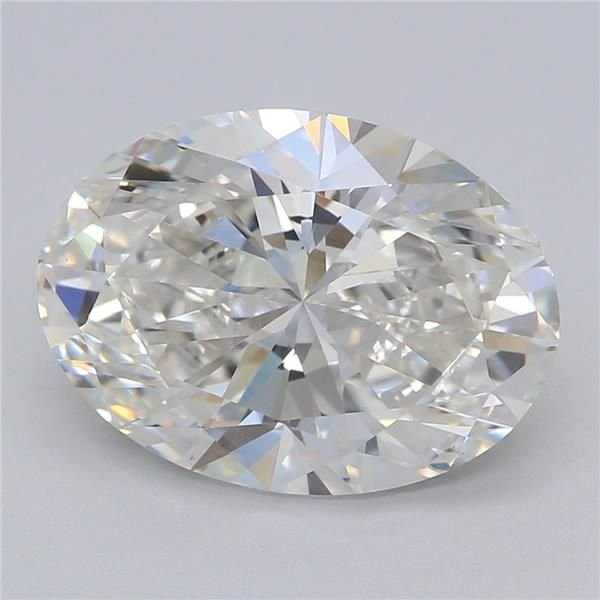3.02ct F VVS2 Rare Carat Ideal Cut Oval Lab Grown Diamond