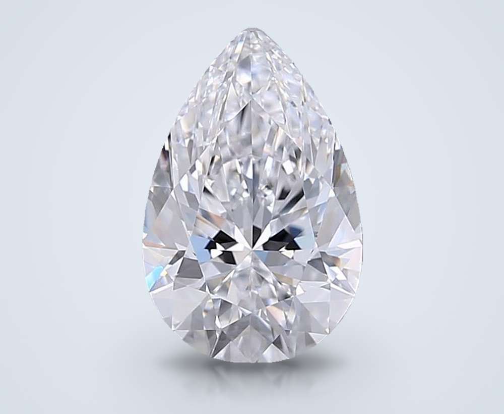 1.50 Carat Pear Lab Diamond