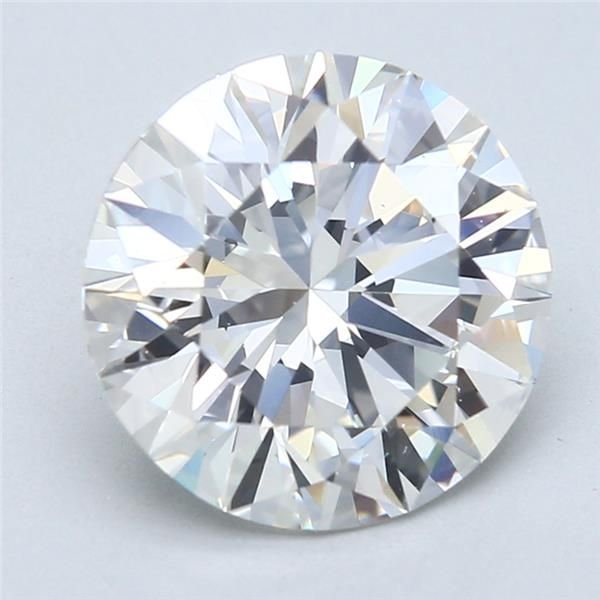 3.45 Carat Round Natural Diamond