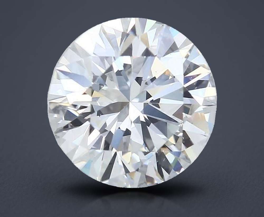 3.45 Carat Round Natural Diamond