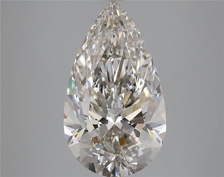 5.12ct I VS1 Very Good Cut Pear Lab Grown Diamond