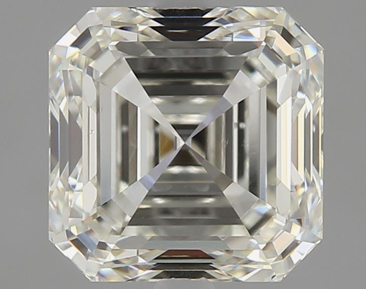 1.92ct K VS2 Rare Carat Ideal Cut Asscher Diamond