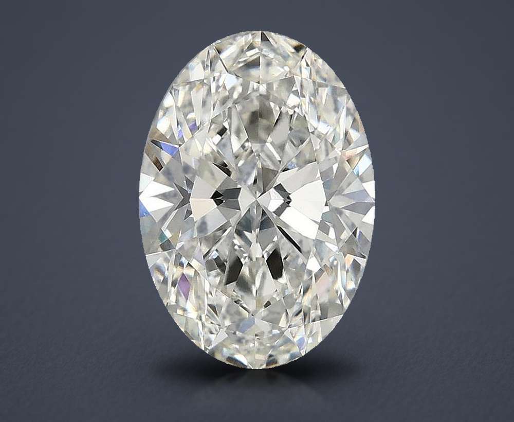 2.57 Carat Oval Lab Diamond