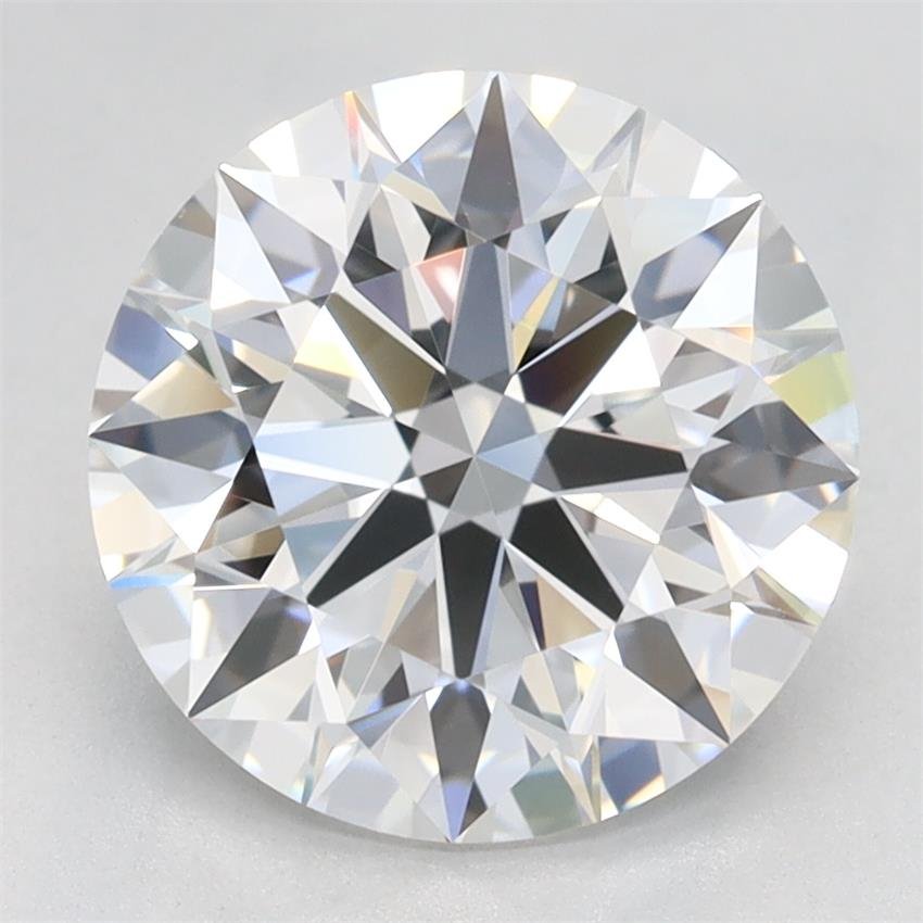 2.63ct D VVS1 Rare Carat Ideal Cut Round Lab Grown Diamond