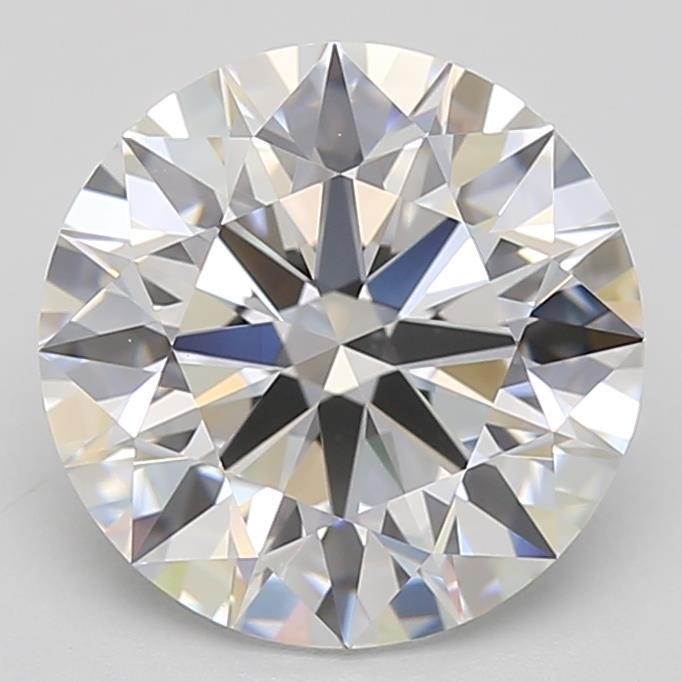 2.97ct D VS1 Rare Carat Ideal Cut Round Lab Grown Diamond