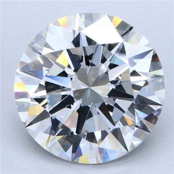 5.46ct H VVS2 Excellent Cut Round Lab Grown Diamond