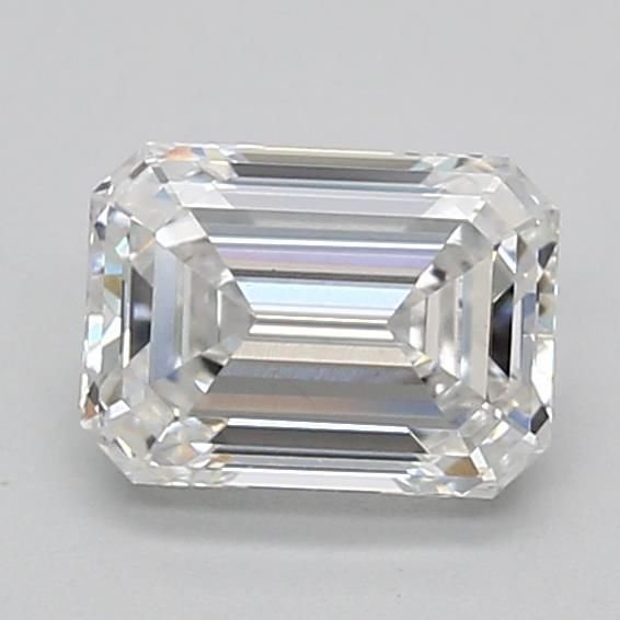 1.55ct E VS1 Rare Carat Ideal Cut Emerald Lab Grown Diamond