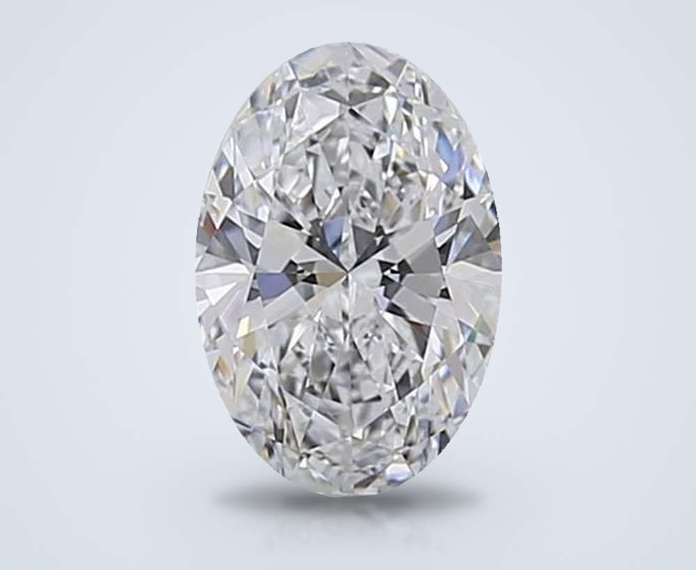 0.83 Carat Oval Lab Diamond