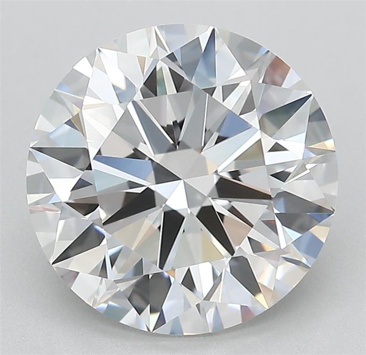 4.25ct F VVS1 Rare Carat Ideal Cut Round Lab Grown Diamond