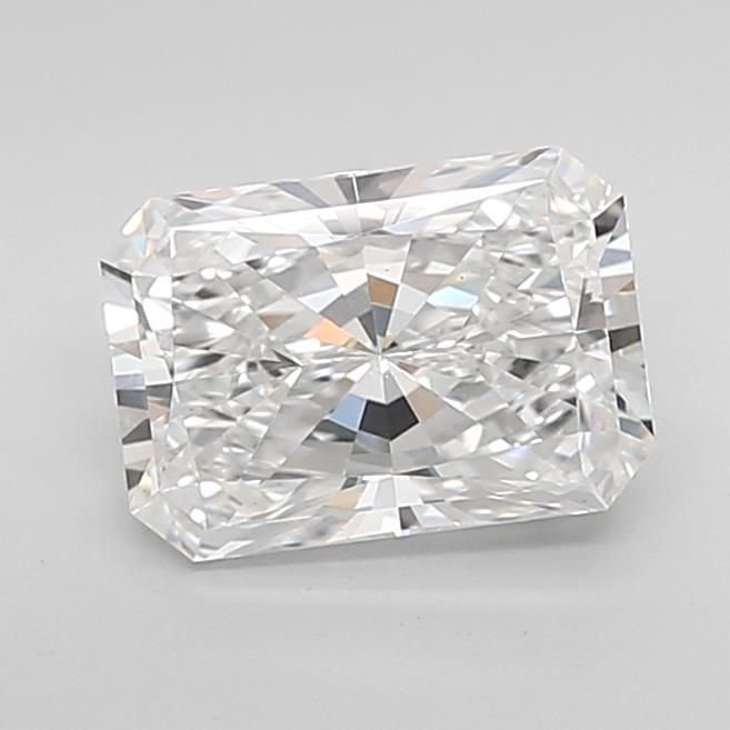 2.03ct D VS1 Rare Carat Ideal Cut Radiant Lab Grown Diamond