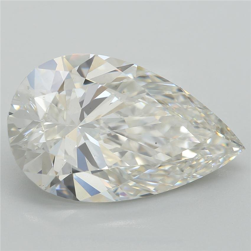 5.67ct G VS1 Rare Carat Ideal Cut Pear Lab Grown Diamond