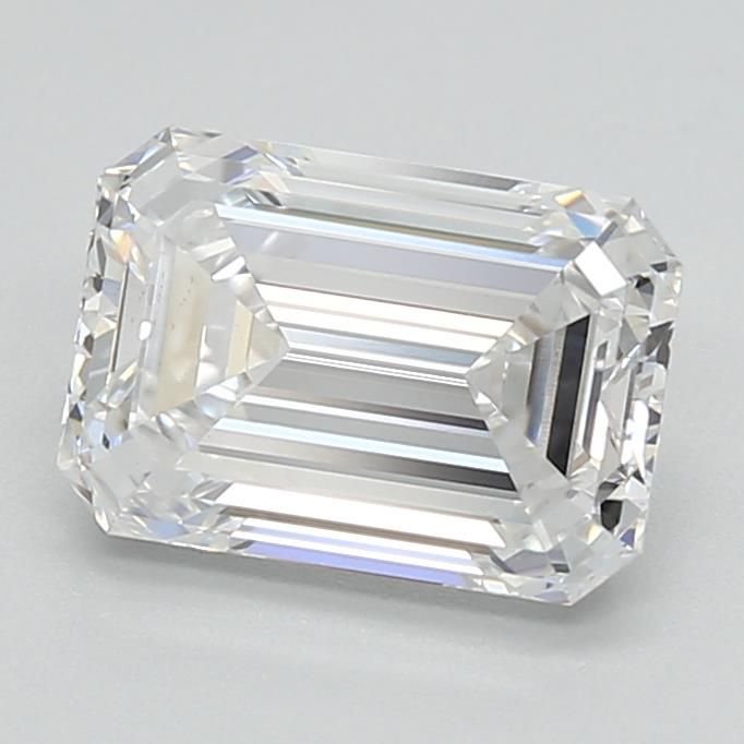 1.87ct E VS1 Rare Carat Ideal Cut Emerald Lab Grown Diamond