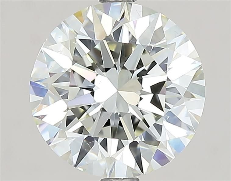 2.62ct J VVS1 Rare Carat Ideal Cut Round Diamond