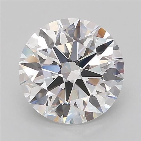 4.05ct E VVS2 Rare Carat Ideal Cut Round Lab Grown Diamond
