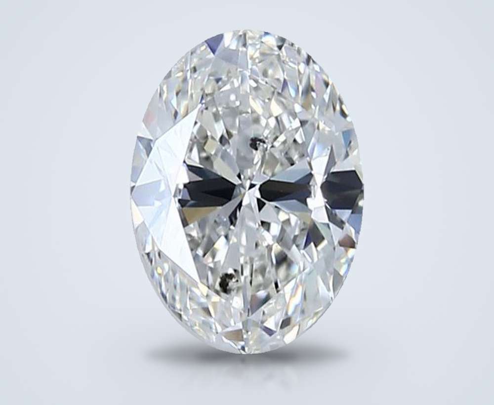 1.50 Carat Oval Natural Diamond