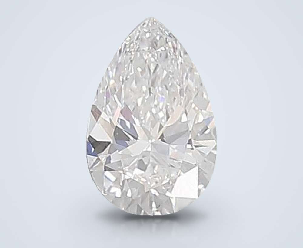 0.82 Carat Pear Lab Diamond