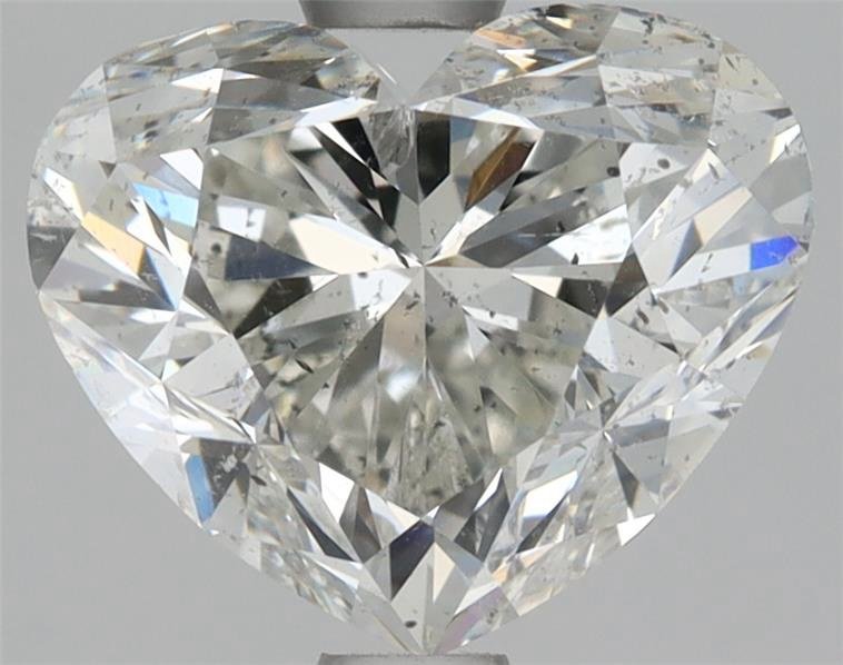 1.67ct I SI2 Rare Carat Ideal Cut Heart Diamond