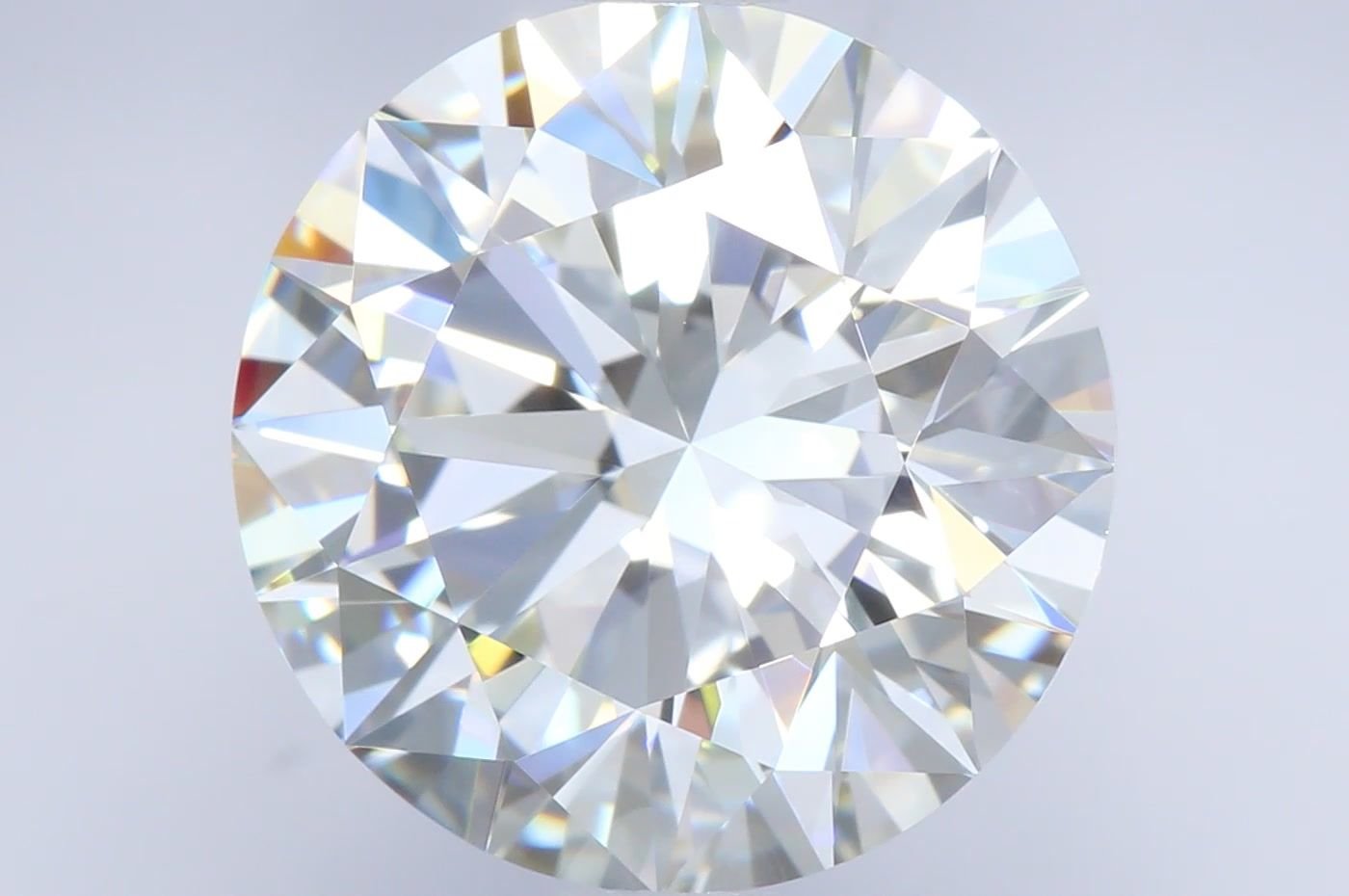 5.07ct K VVS1 Rare Carat Ideal Cut Round Diamond