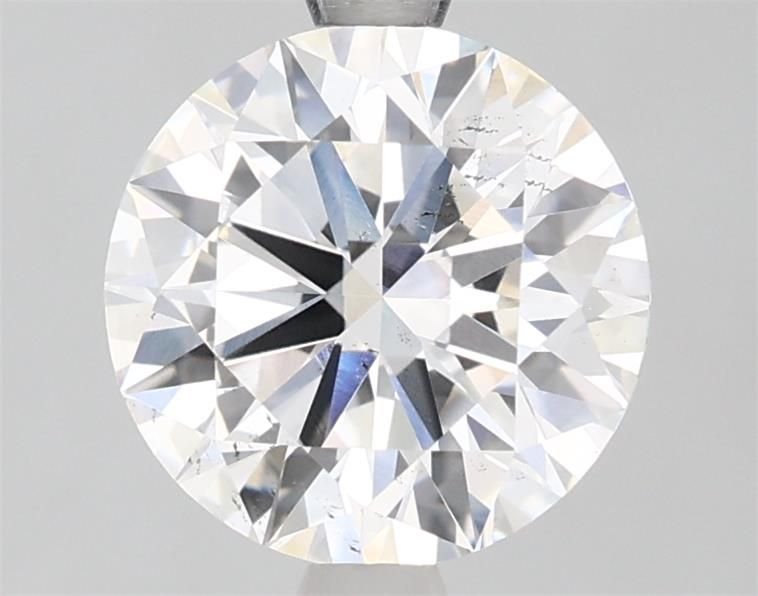 2.07ct E SI1 Rare Carat Ideal Cut Round Lab Grown Diamond