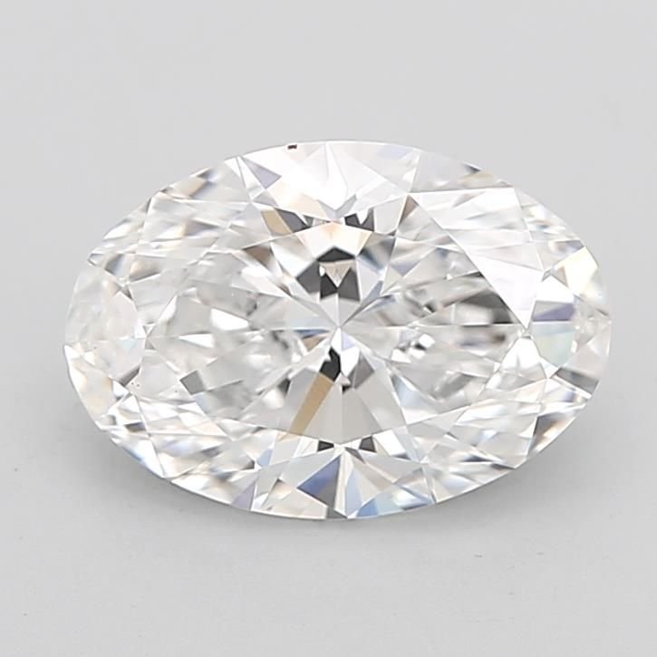 8.03 Carat Oval Lab Diamond