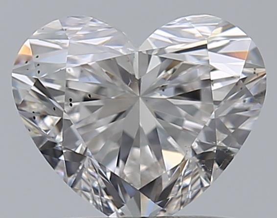 1.03ct F SI2 Rare Carat Ideal Cut Heart Diamond