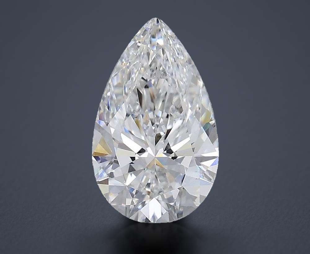 1.54 Carat Pear Lab Diamond