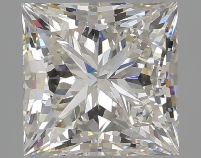 2.58ct H VS1 Rare Carat Ideal Cut Princess Lab Grown Diamond