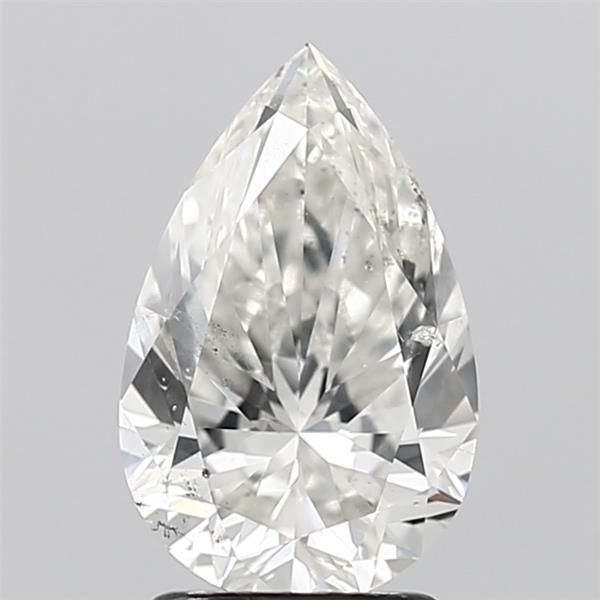 2.01ct J SI2 Rare Carat Ideal Cut Pear Diamond