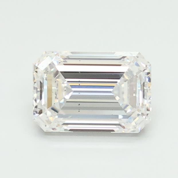 1.10ct D SI1 Rare Carat Ideal Cut Emerald Lab Grown Diamond