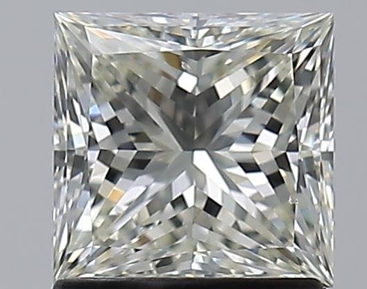 1.31ct K SI1 Rare Carat Ideal Cut Princess Diamond