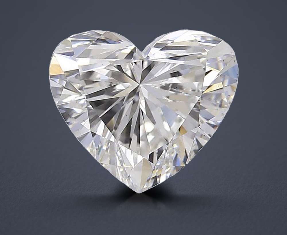 1.50 Carat Heart Lab Diamond