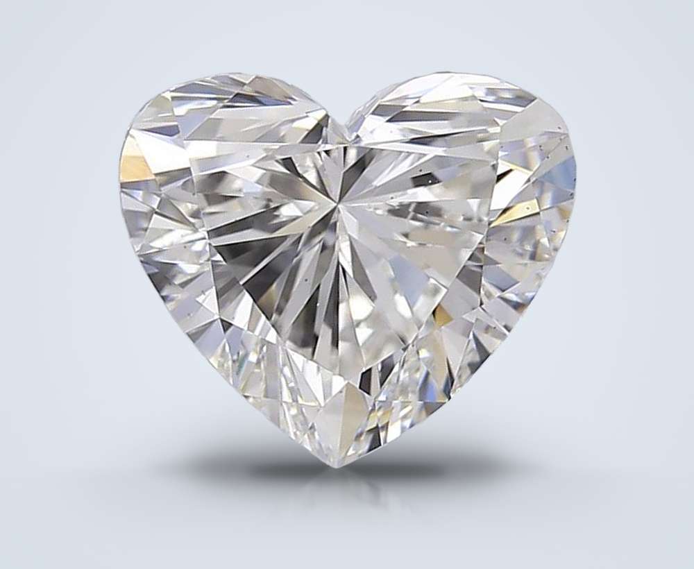 1.50 Carat Heart Lab Diamond