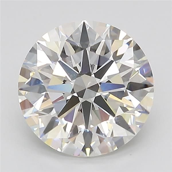 2.68ct G VVS2 Rare Carat Ideal Cut Round Lab Grown Diamond