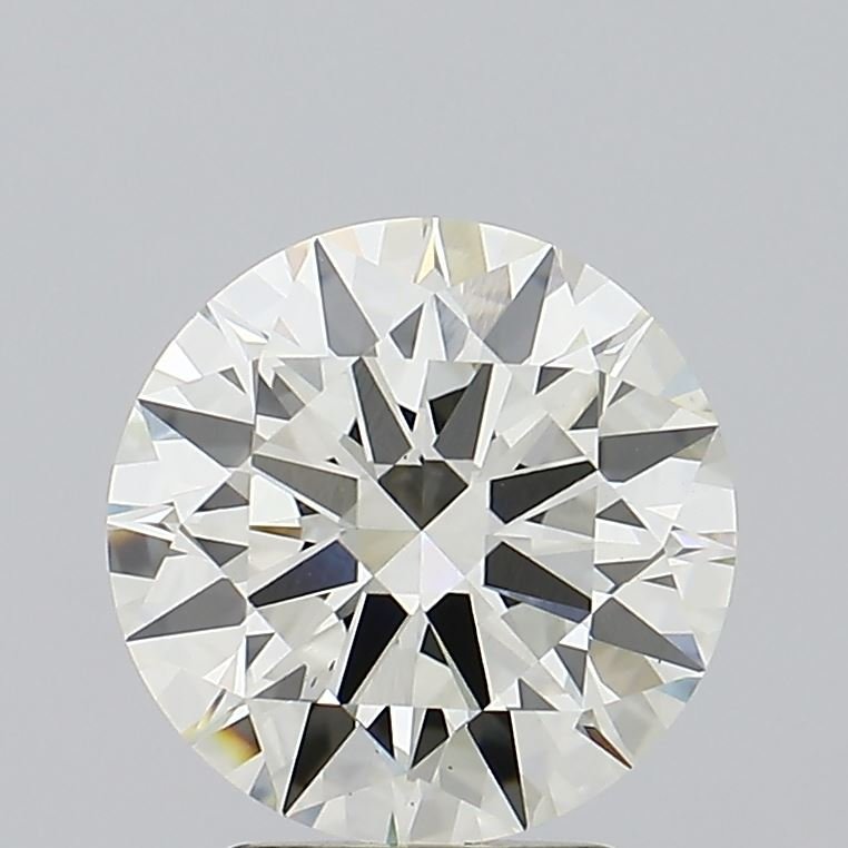 3.06ct J VS1 Rare Carat Ideal Cut Round Lab Grown Diamond