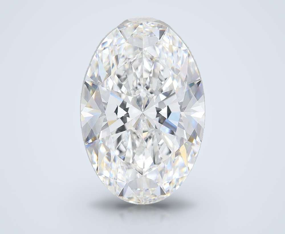 9.09 Carat Oval Lab Diamond
