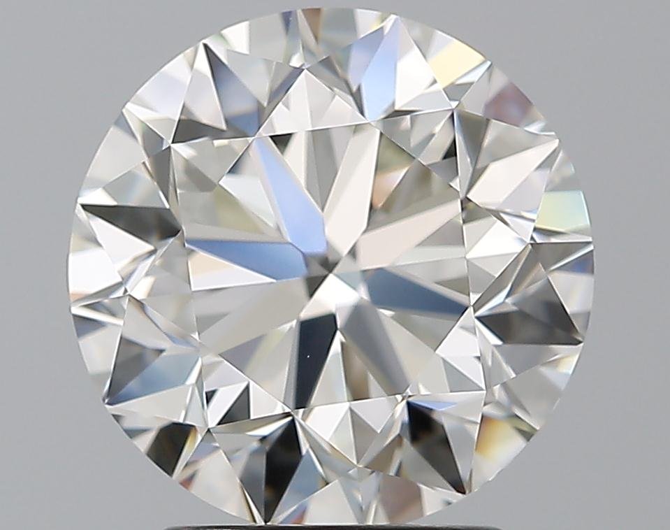 3.01ct H FL Very Good Cut Round Diamond