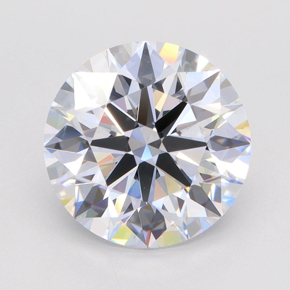 3.61ct E VVS2 Rare Carat Ideal Cut Round Lab Grown Diamond