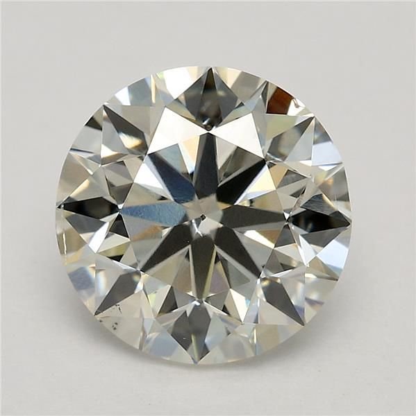 2.50ct J SI1 Excellent Cut Round Lab Grown Diamond