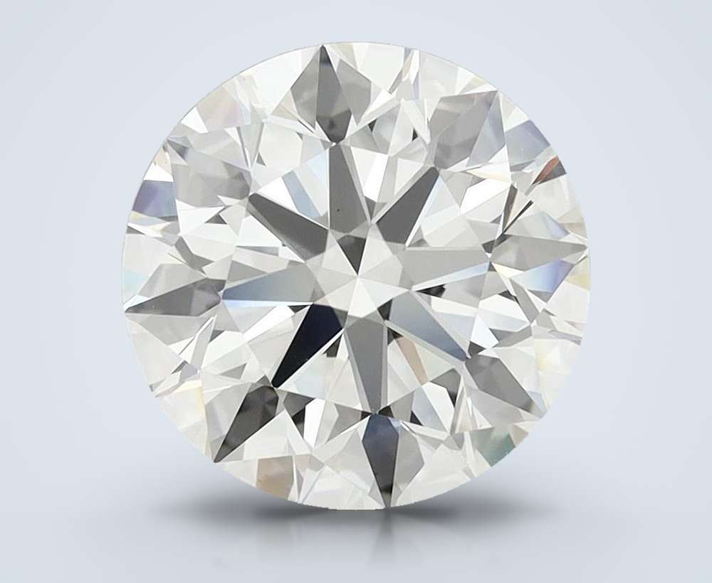 5.76 Carat Round Natural Diamond