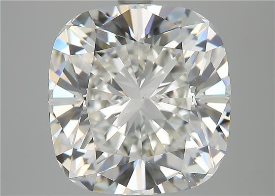 5.30ct H VS1 Rare Carat Ideal Cut Cushion Diamond