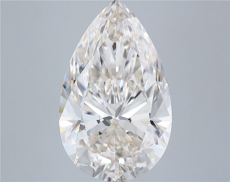 10.33ct J VVS1 Excellent Cut Pear Diamond
